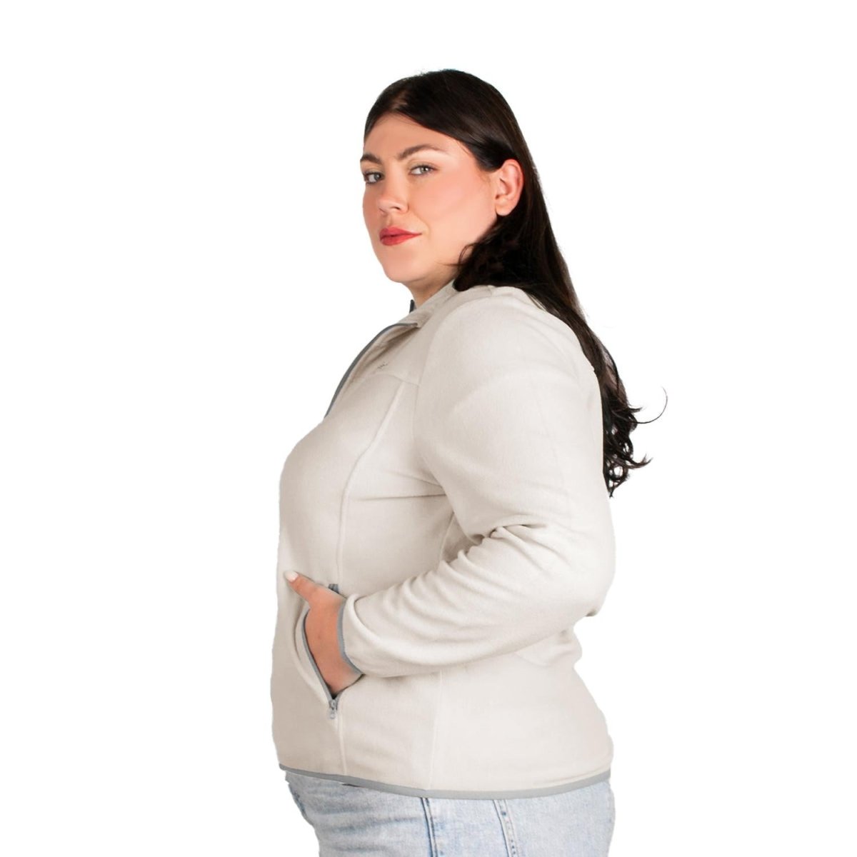 Sudadera Mujer Tallas Extras Eco Fleece Ligero Greenlander - Greenlander