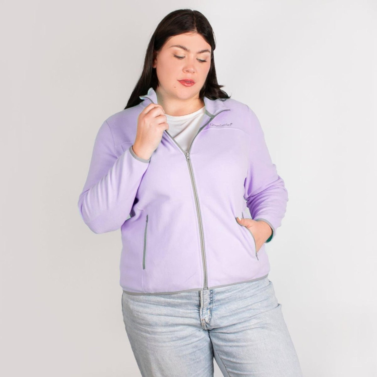 Sudadera Mujer Tallas Extras Eco Fleece Ligero Greenlander - Greenlander