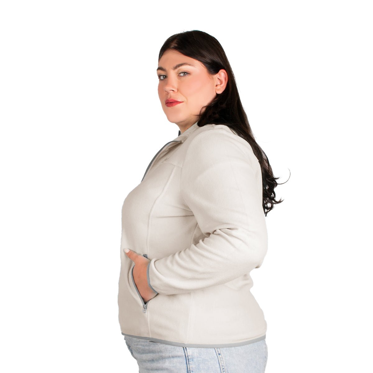 Sudadera Mujer Tallas Extras Eco Fleece Ligero Greenlander - The Original Greenlander