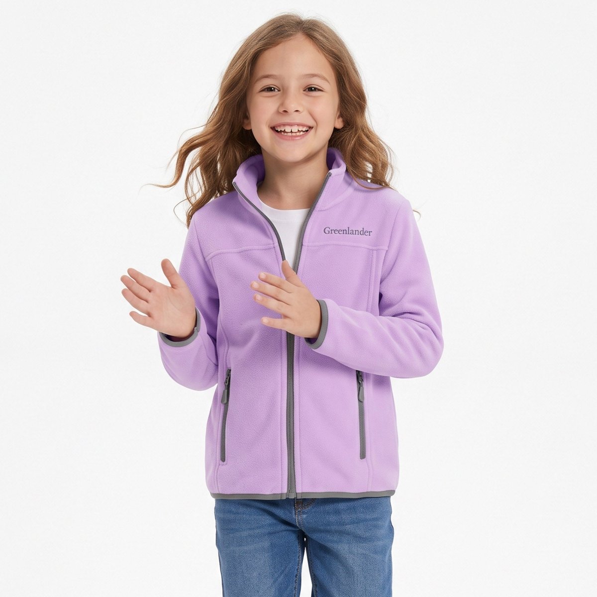 Sudadera Niña EcoFleece Greenlander - Greenlander