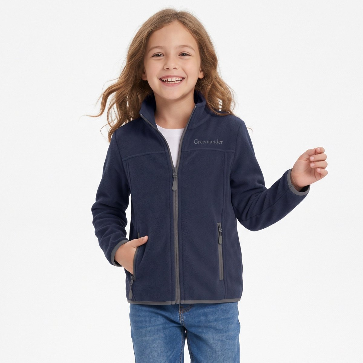 Sudadera Niña EcoFleece Greenlander - Greenlander