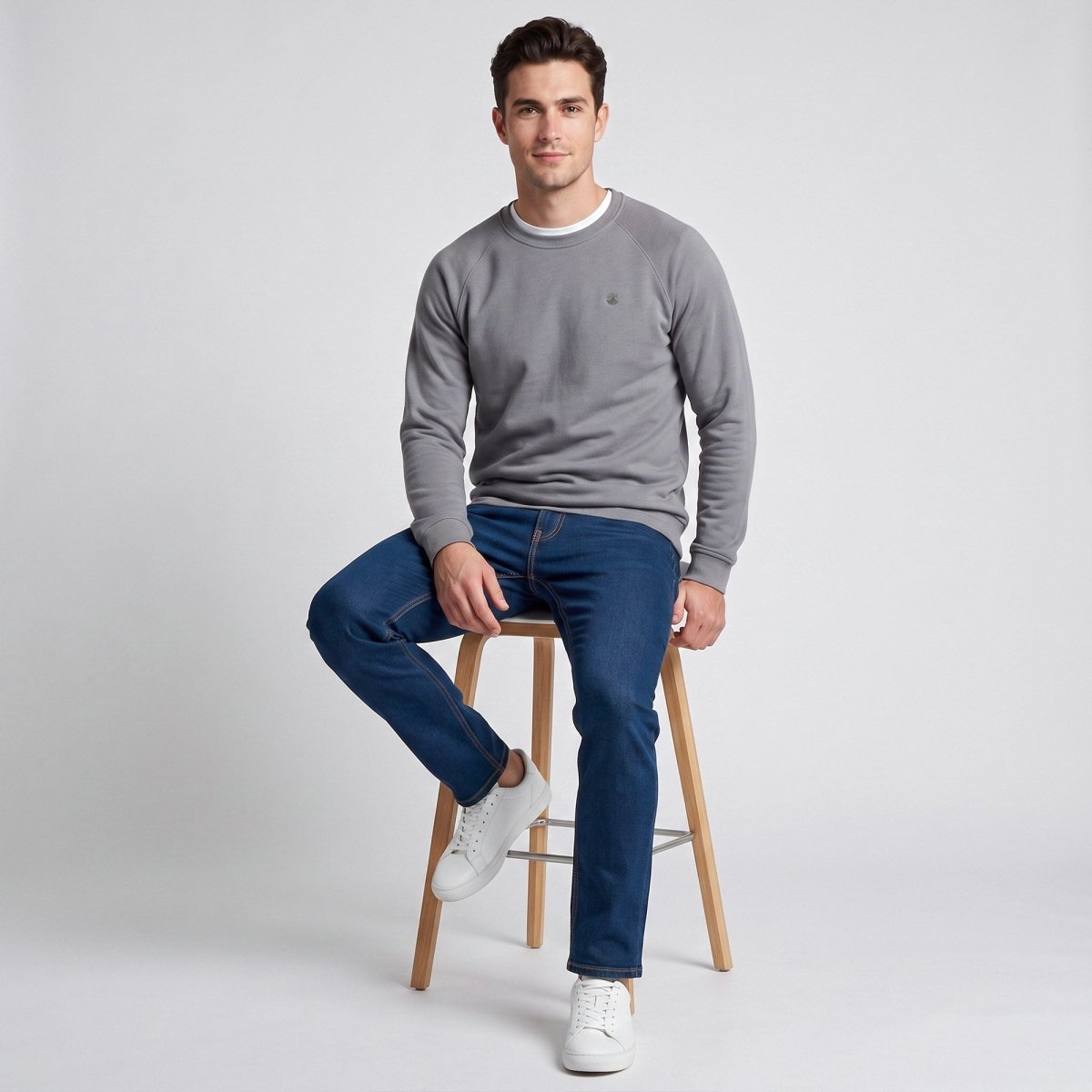 Sudadera para Hombre Cuello Redondo Manga Larga Casual | Greenlander - Greenlander