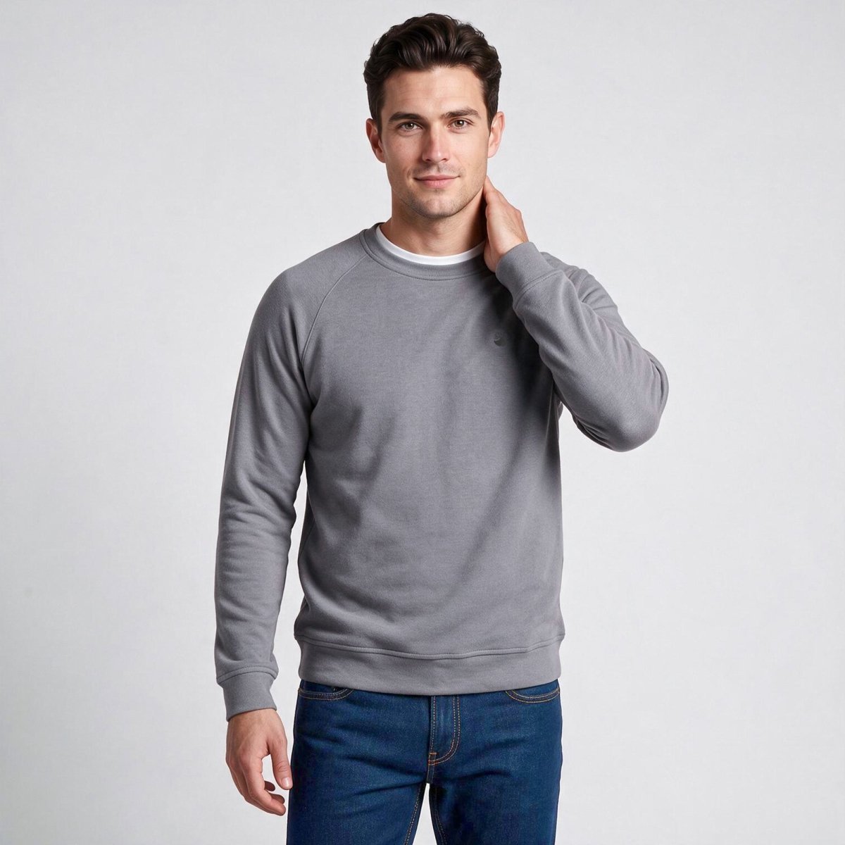 Sudadera para Hombre Cuello Redondo Manga Larga Casual | Greenlander - Greenlander