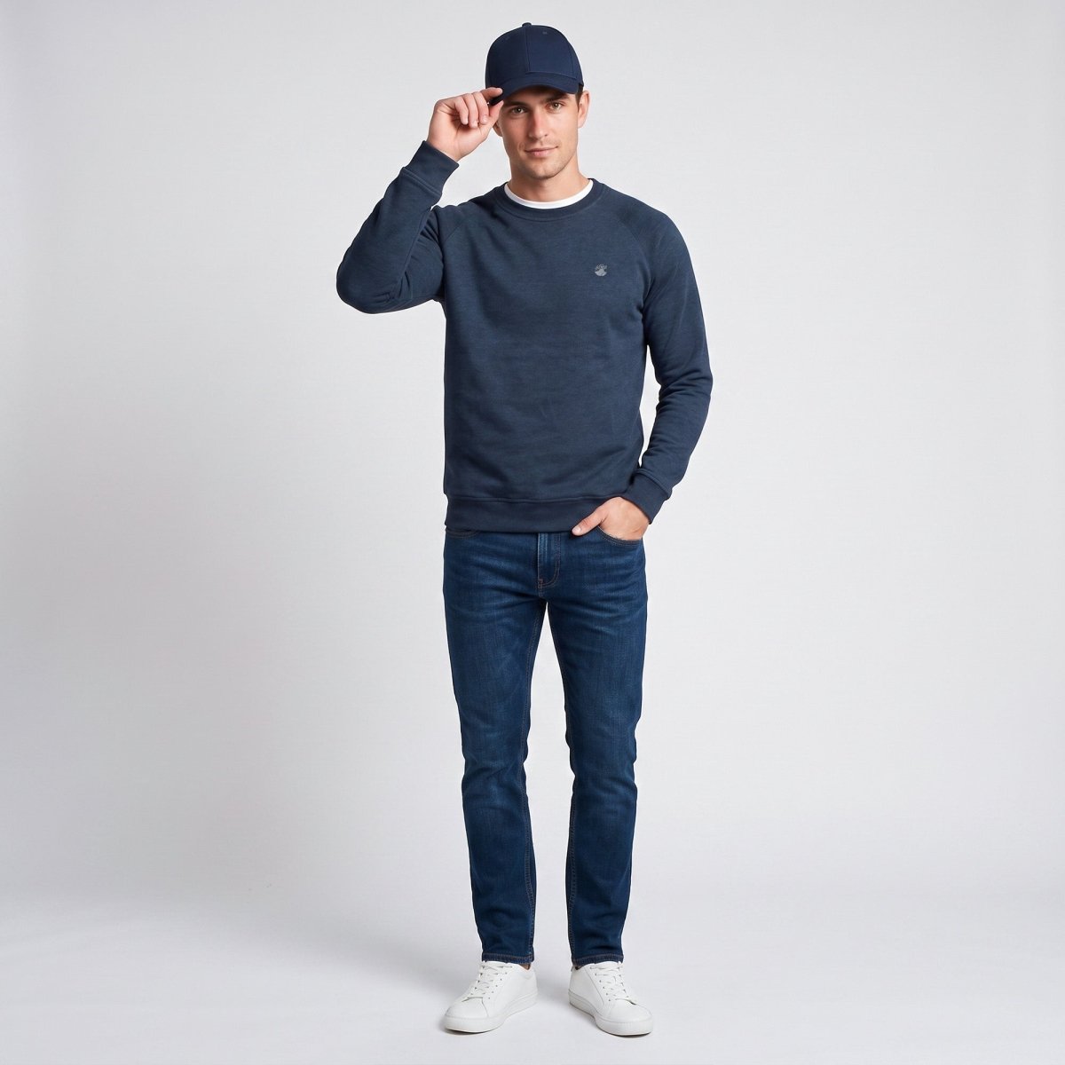 Sudadera para Hombre Cuello Redondo Manga Larga Casual | Greenlander - Greenlander