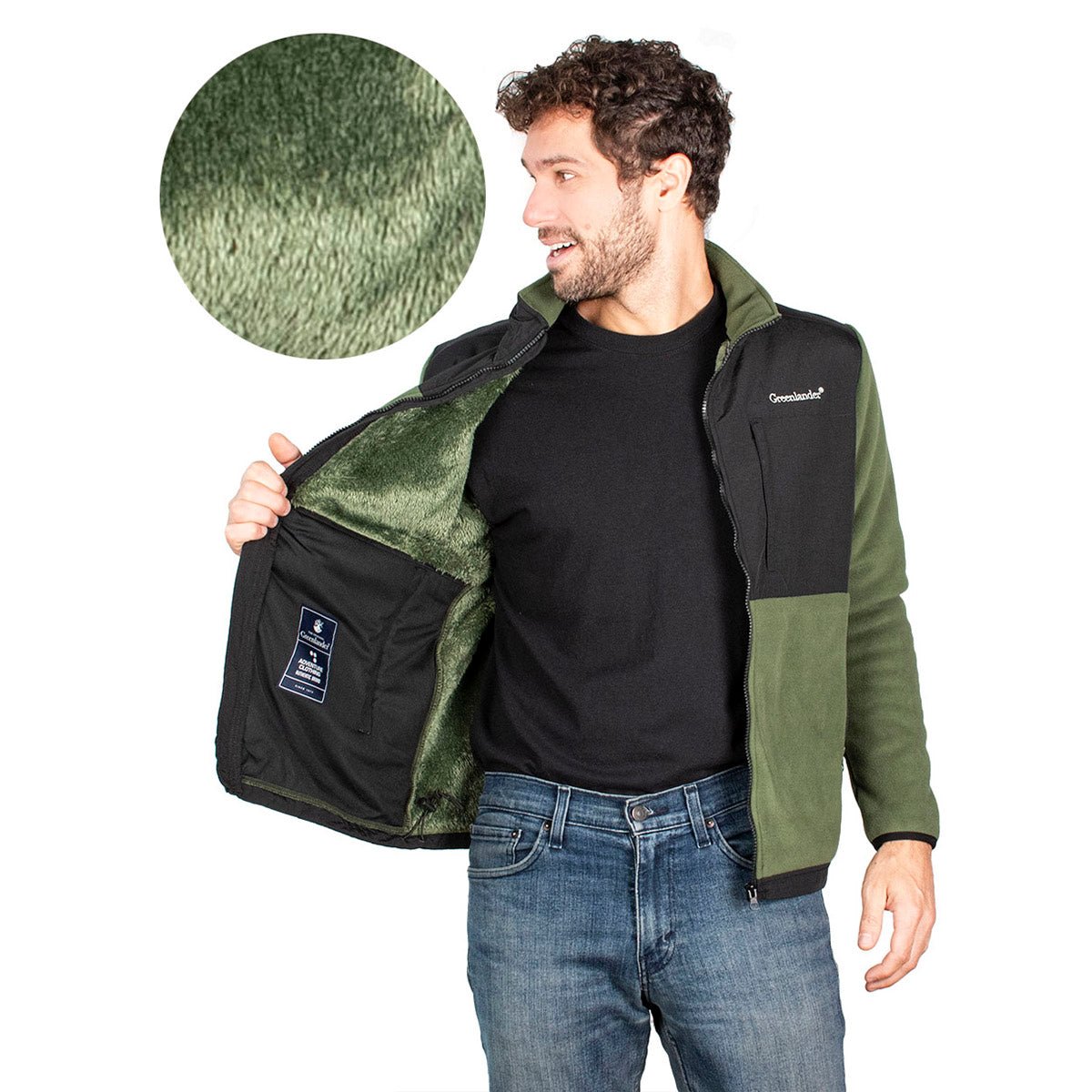 Sudadera Para Hombre Fleece Greenlander - The Original Greenlander