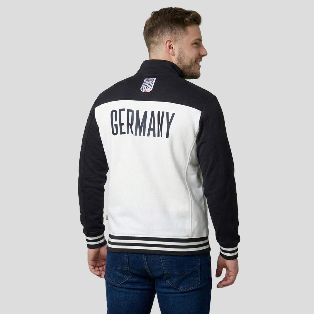 Sudadera Plus Size Deportiva de Alemania para Hombre Futbolera - Greenlander