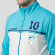 Sudadera Plus Size Deportiva de Argentina para Hombre Futbolera - Greenlander