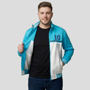 Sudadera Plus Size Deportiva de Argentina para Hombre Futbolera - Greenlander