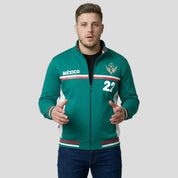 Sudadera Plus Size Deportiva de México para Hombre Futbolera - Greenlander