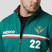 Sudadera Plus Size Deportiva de México para Hombre Futbolera - Greenlander