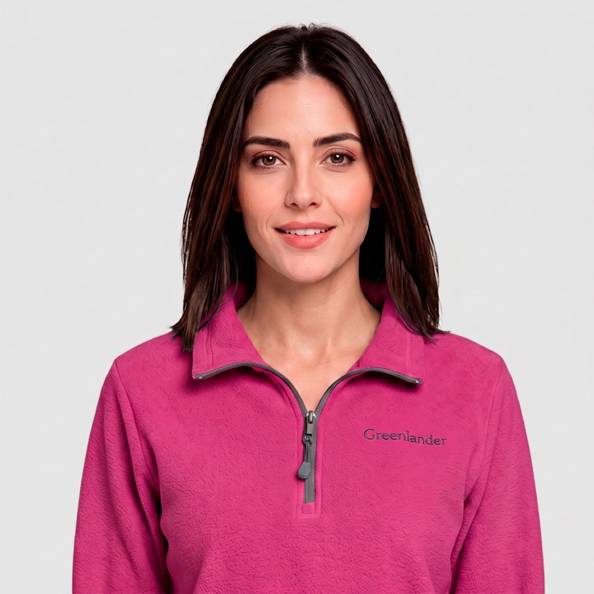 Sudadera Polar Fleece para Mujer con Cuello Alto y Medio Cierre | Greenlander - Greenlander