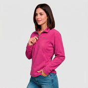 Sudadera Polar Fleece para Mujer con Cuello Alto y Medio Cierre | Greenlander - Greenlander