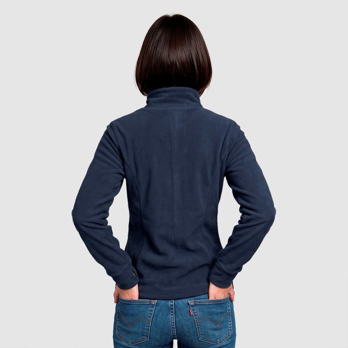 Sudadera Polar Fleece para Mujer con Cuello Alto y Medio Cierre | Greenlander - Greenlander