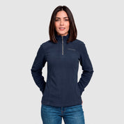 Sudadera Polar Fleece para Mujer con Cuello Alto y Medio Cierre | Greenlander - Greenlander