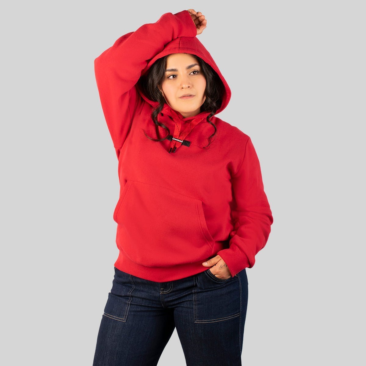Sudadera Unisex Plus Size Greenlander Hoodie Básica - The Original Greenlander