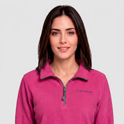 Sudadera Polar Fleece para Mujer con Cuello Alto y Medio Cierre | Greenlander