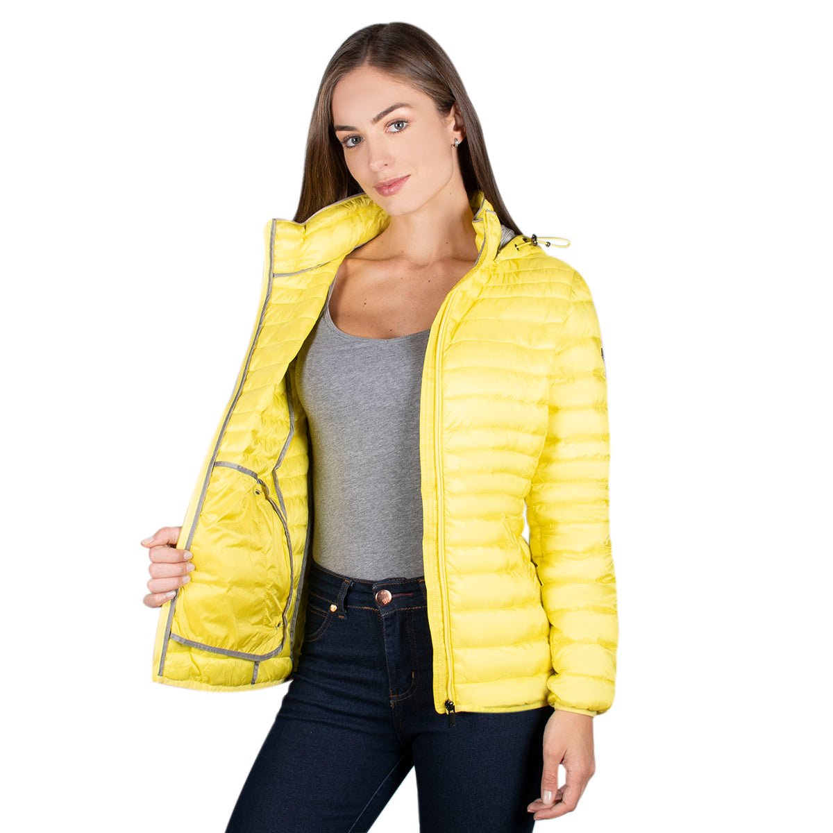 Chamarra Capitonada con Gorro Desmontable Mujer - The Original Greenlander
