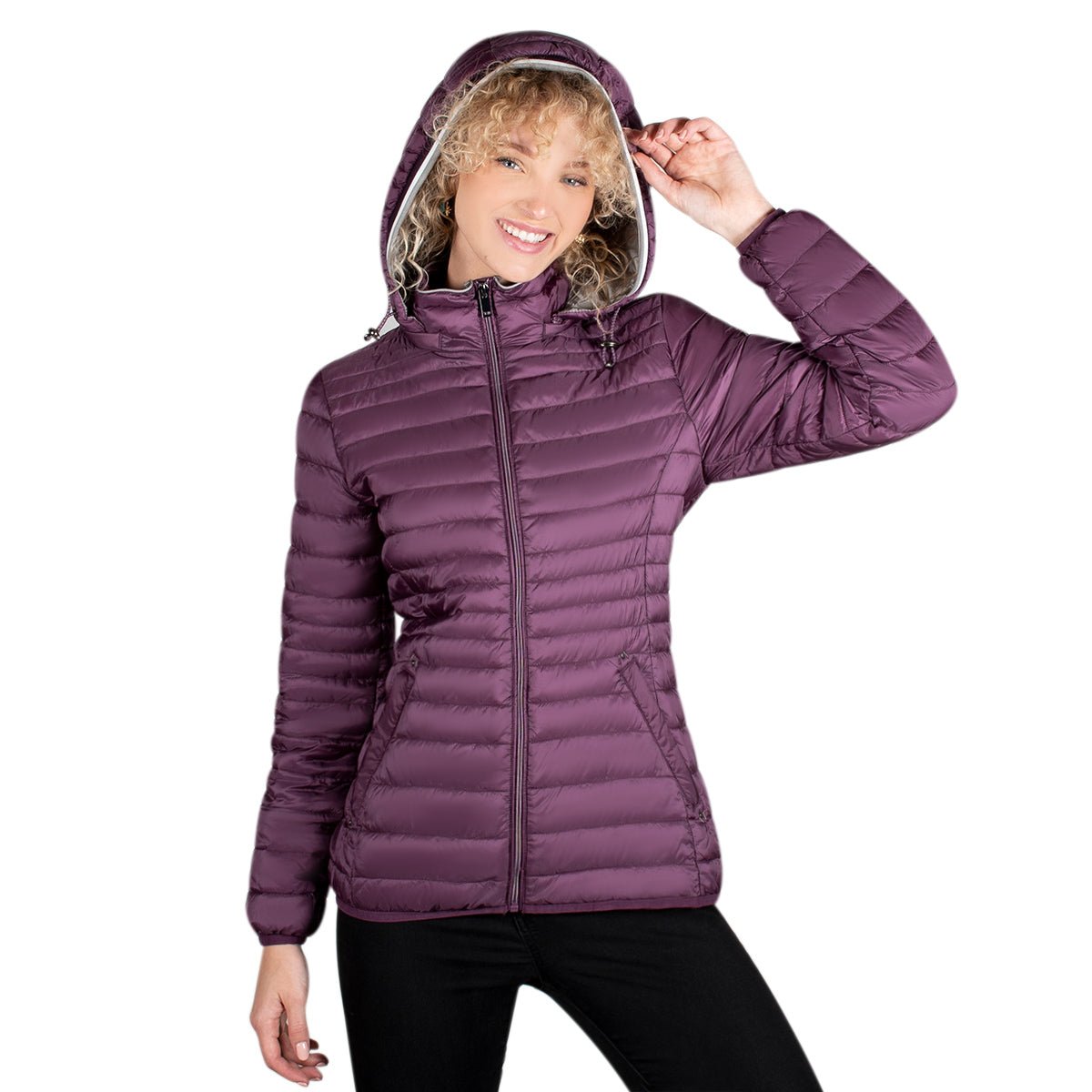 Chamarra Capitonada con Gorro Desmontable Mujer - The Original Greenlander