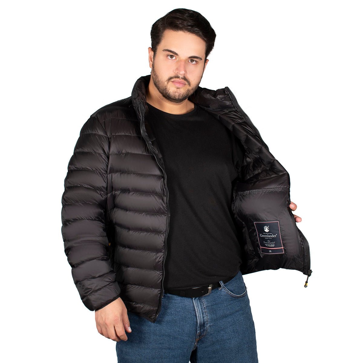 Chamarra Capitonada Hombre Plus Size - The Original Greenlander