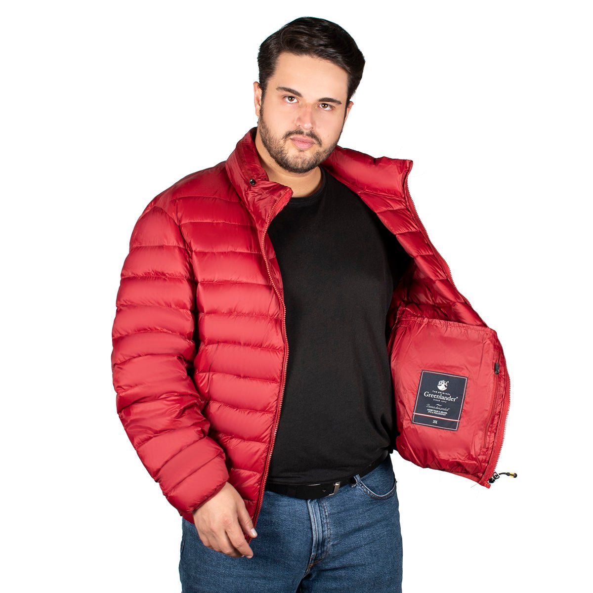 Chamarra Capitonada Hombre Plus Size - The Original Greenlander