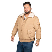 Chamarra Lifestyle Cuello Desmontable Hombre Plus Size - The Original Greenlander