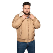 Chamarra Lifestyle Cuello Desmontable Hombre Plus Size - The Original Greenlander