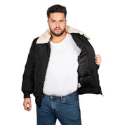 Chamarra Lifestyle Cuello Desmontable Hombre Plus Size - The Original Greenlander