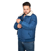 Chamarra Lifestyle Cuello Desmontable Hombre Plus Size - The Original Greenlander