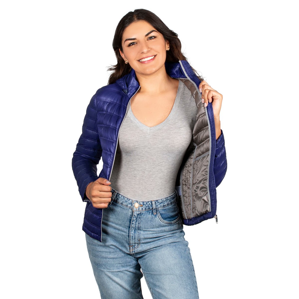 Chamarra Lifestyle Gorro Desmontable Mujer - The Original Greenlander