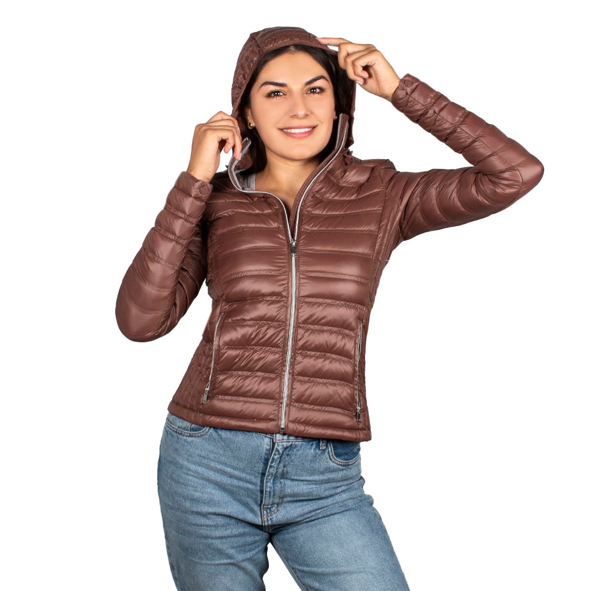 Chamarra Lifestyle Gorro Desmontable Mujer - The Original Greenlander