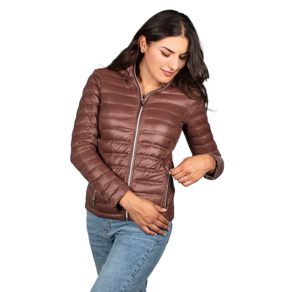 Chamarra Lifestyle Gorro Desmontable Mujer - The Original Greenlander