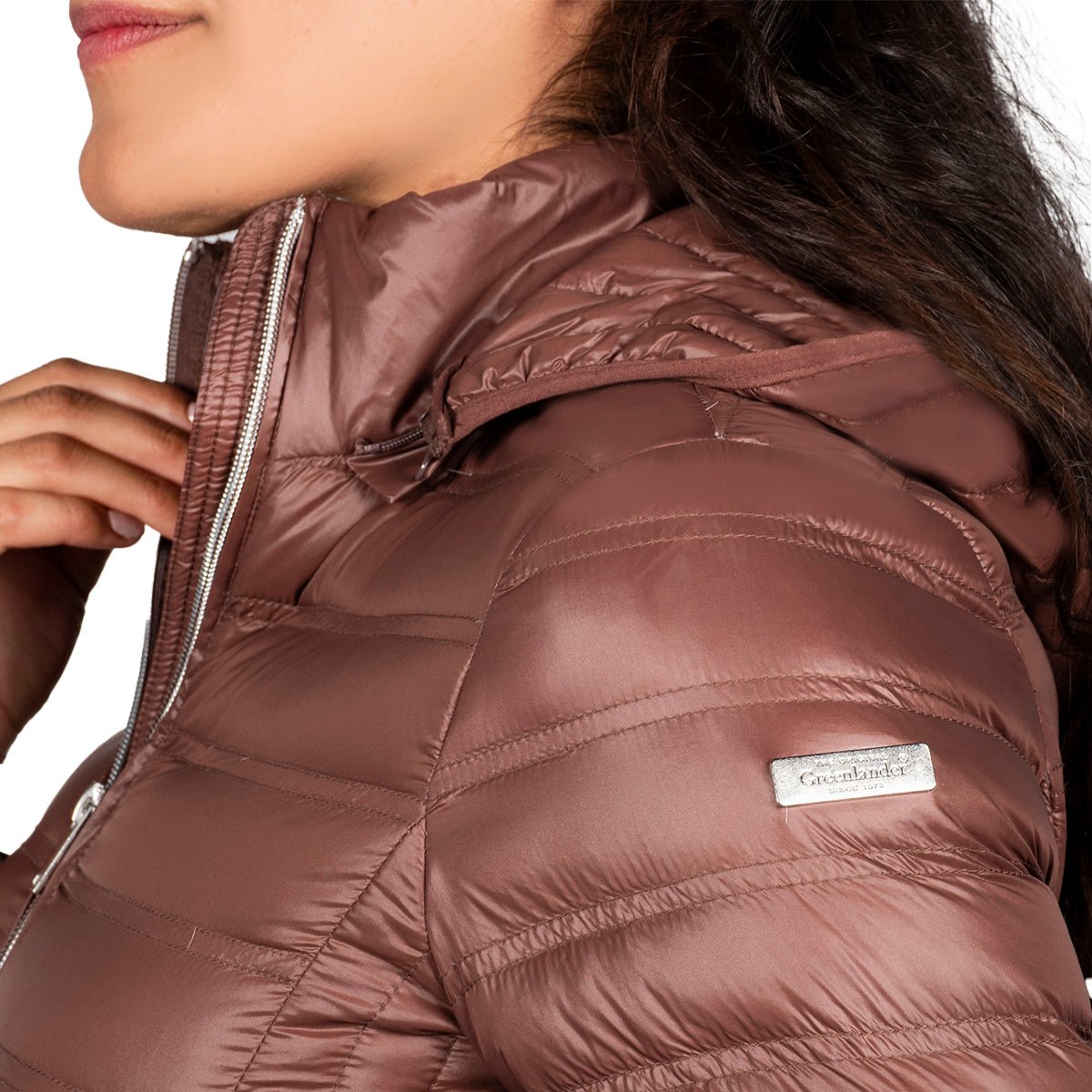Chamarra Lifestyle Gorro Desmontable Mujer - The Original Greenlander