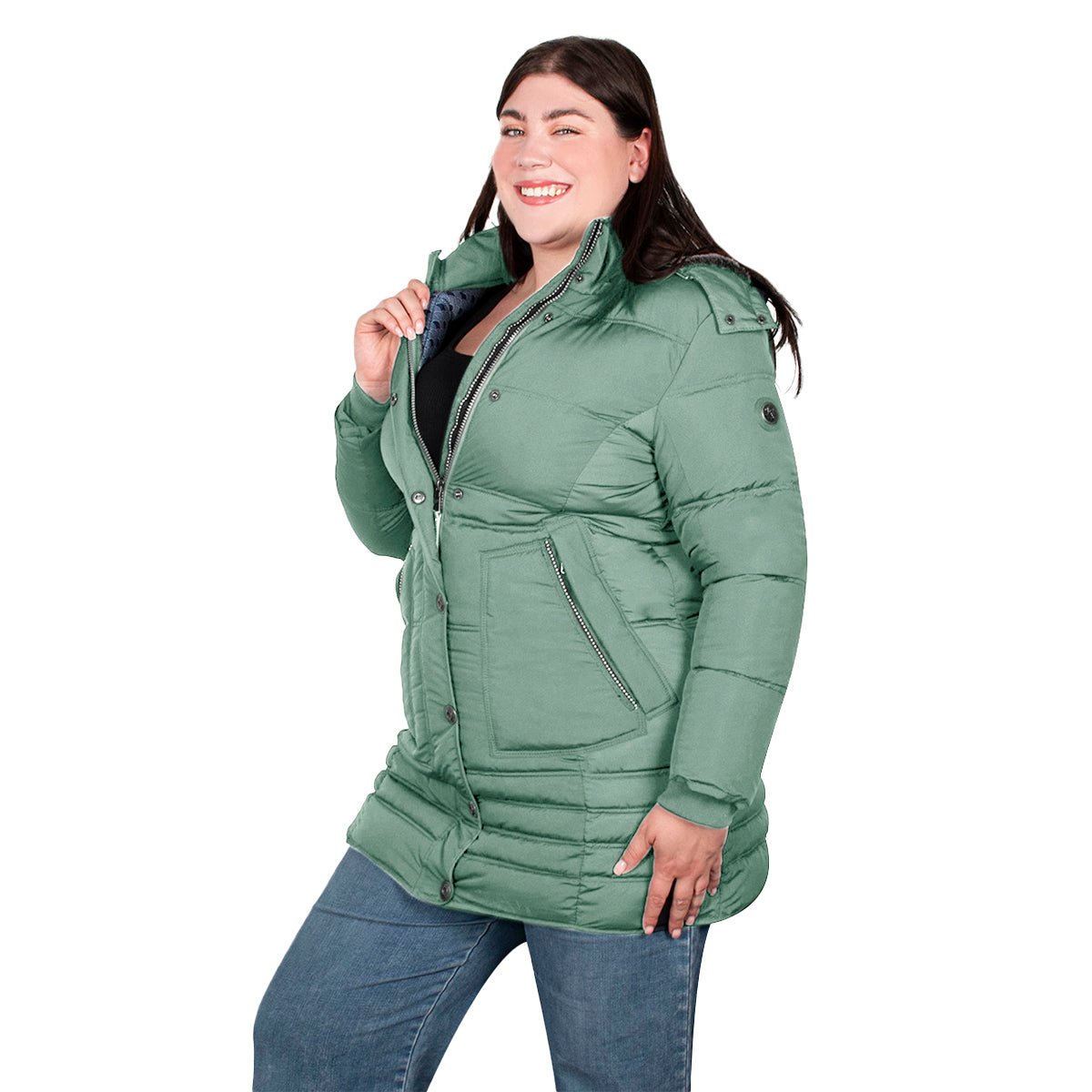 Chamarra Lifestyle Mujer Plus Size Premium Collection - The Original Greenlander