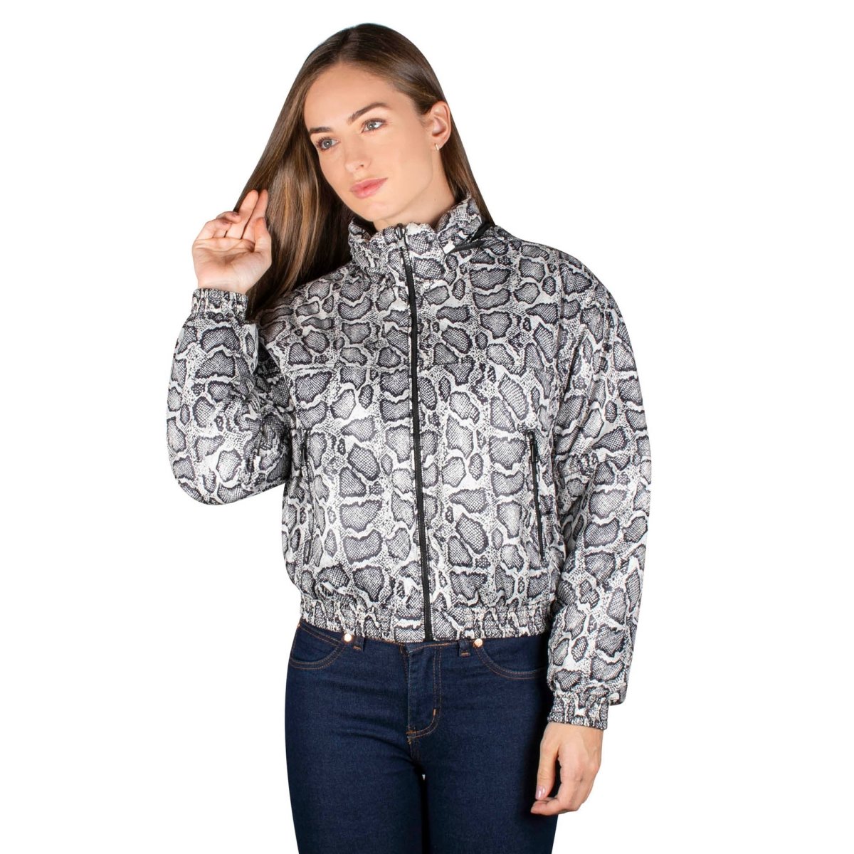 Chamarra bomber reversible Monograma Relief - Mujer - Ready to