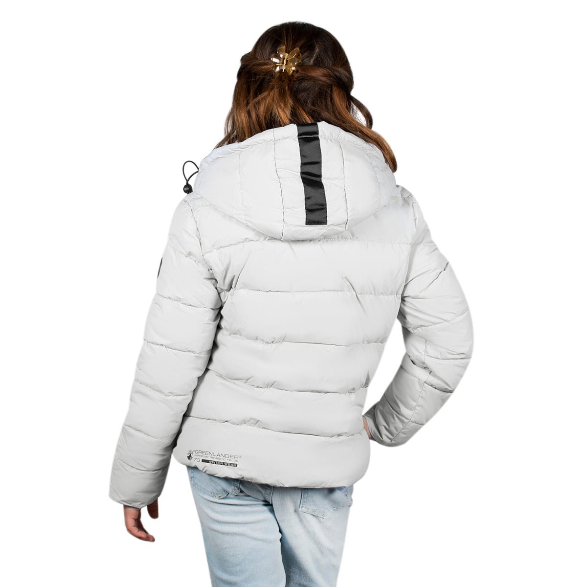 Chamarra Trendy Capitonada Niña - The Original Greenlander