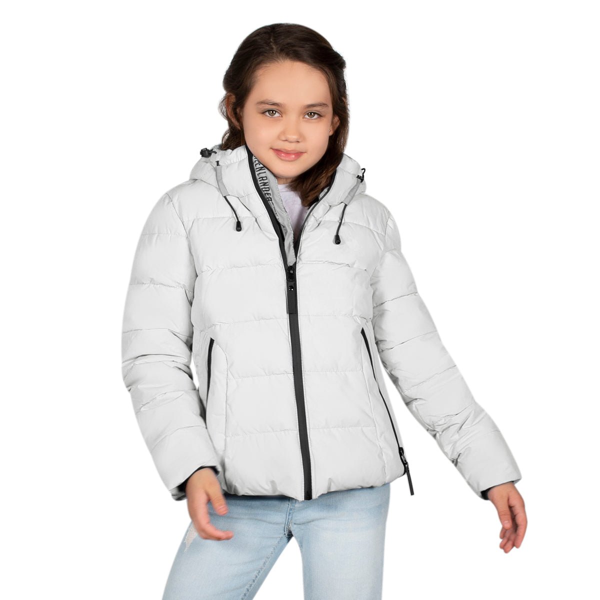 Chamarra Trendy Capitonada Niña - The Original Greenlander