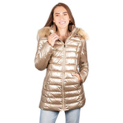 Chamarra Trendy Larga Acolchonada con Gorro Desmontable Mujer - The Original Greenlander