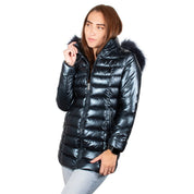 Chamarra Trendy Larga Acolchonada con Gorro Desmontable Mujer - The Original Greenlander