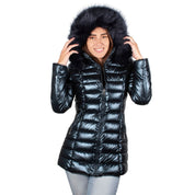 Chamarra Trendy Larga Acolchonada con Gorro Desmontable Mujer - The Original Greenlander