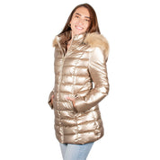 Chamarra Trendy Larga Acolchonada con Gorro Desmontable Mujer - The Original Greenlander