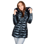 Chamarra Trendy Larga Acolchonada con Gorro Desmontable Mujer - The Original Greenlander