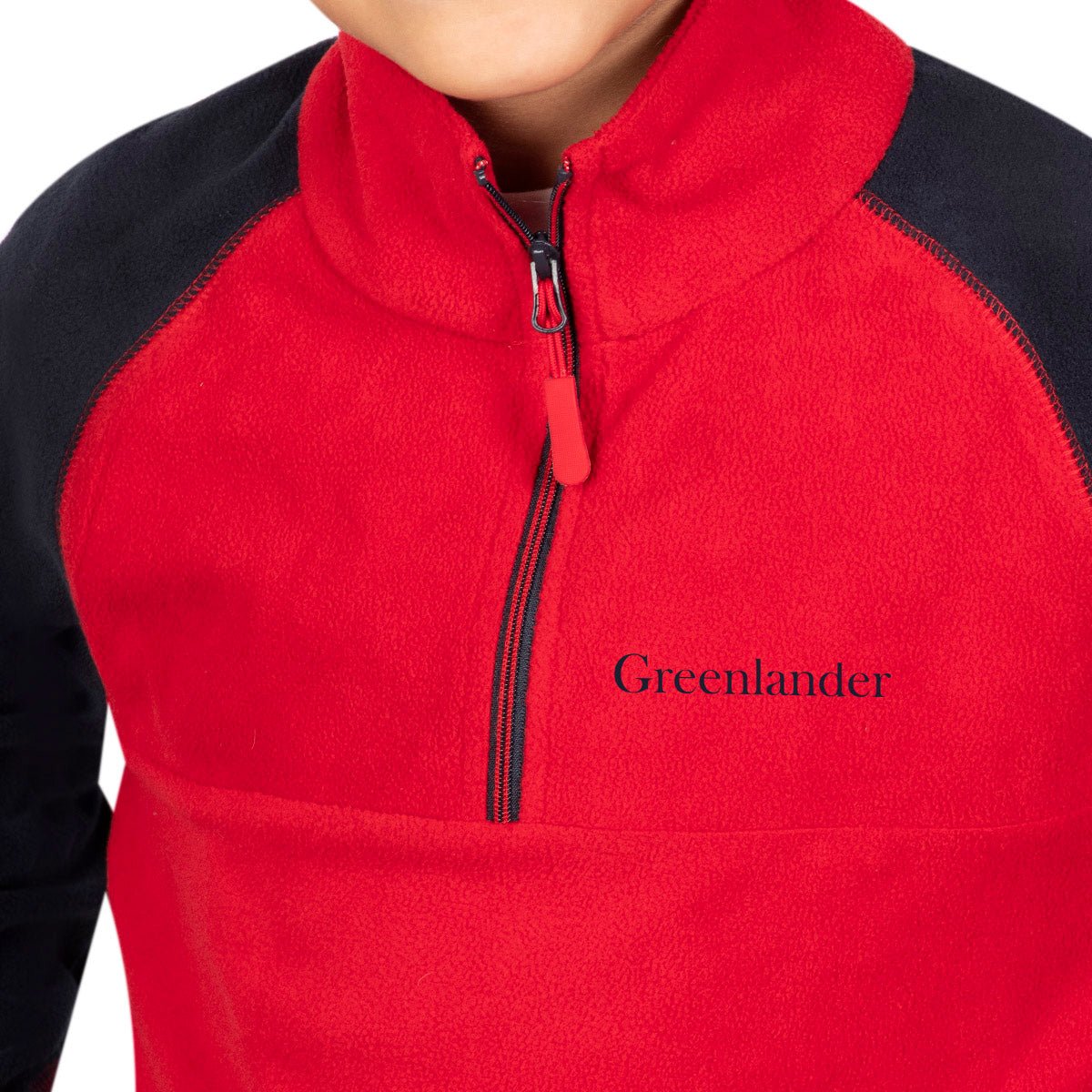 Sudadera Fleece Comfort Medio Cierre Niño - The Original Greenlander